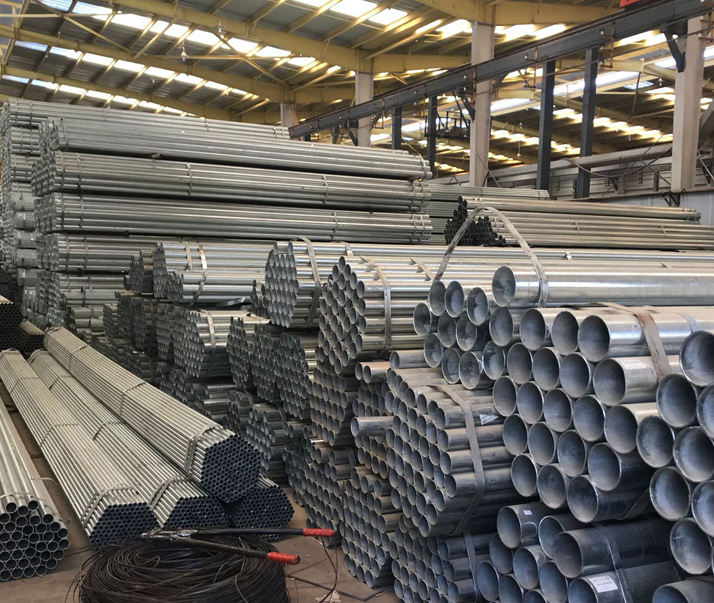 巫山q235b热镀锌带钢管